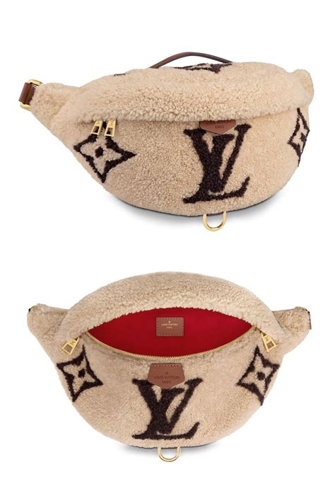 louis vuitton shearling bag